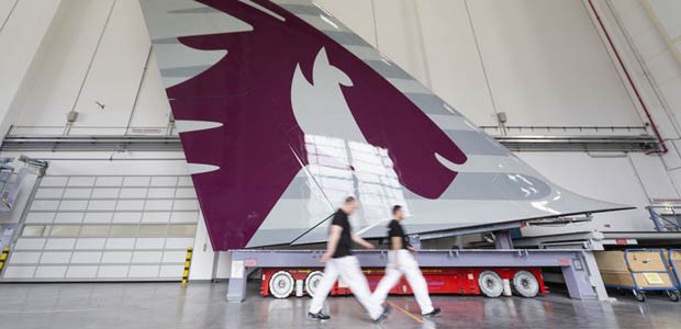 A380 von Qatar Airways: Der Chef will eine Neuversion.