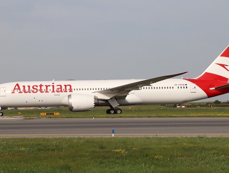 OEe-LPM: Einer von zwei Boeing 787 von AUstrian Airlines. Sie bleiben vorerste alleine.