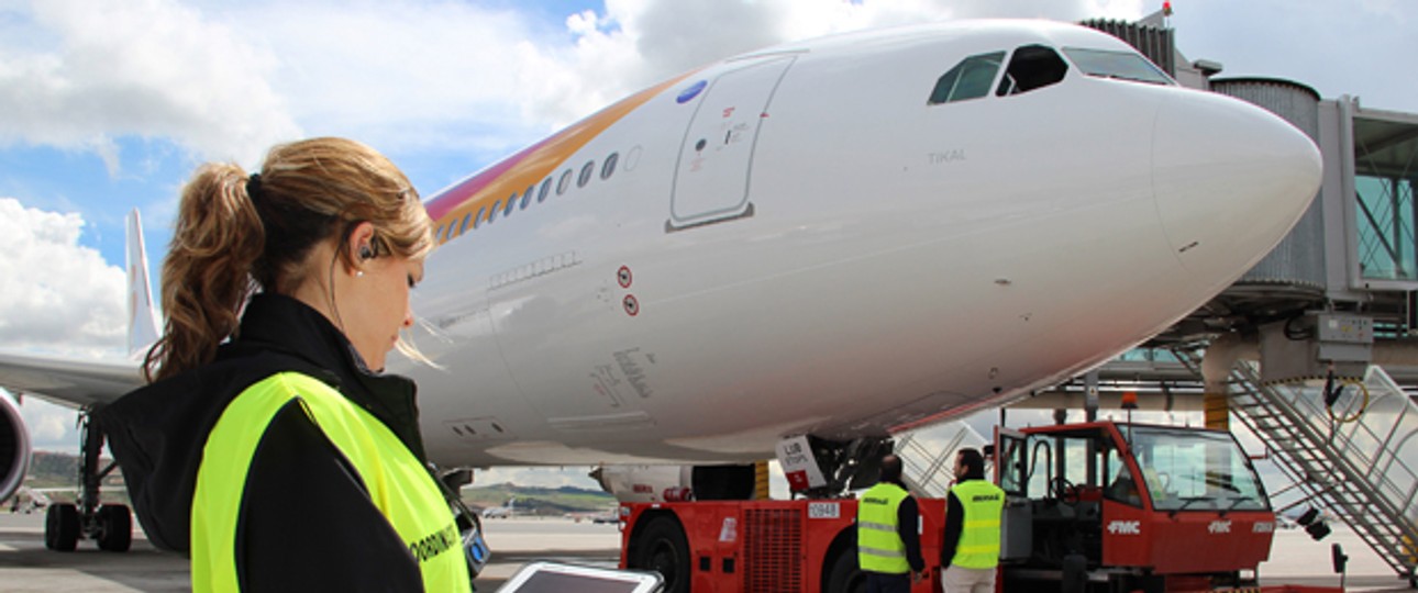 Abfertigung einer Iberia-Maschine: Afrika im Visier.