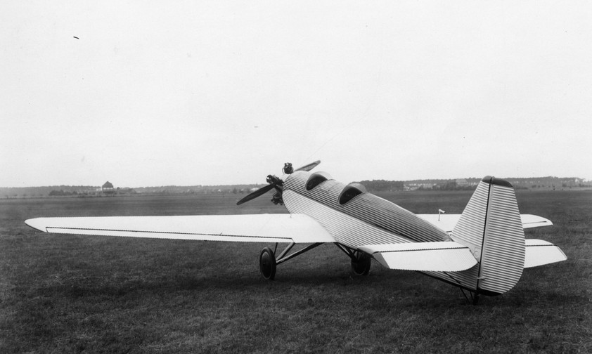 Eine zeitgenössische Aufnahme der Junkers A50.