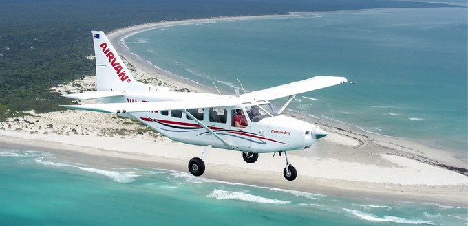 In die Airvan 8 können höchsten sieben Fluggäste einsteigen. Von diesem Modell sind mehr als 200 in Betrieb.