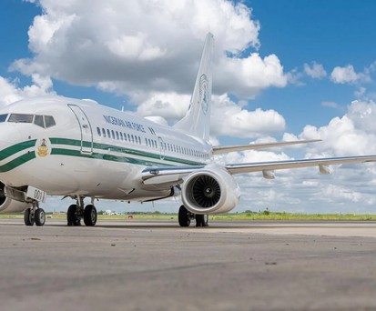 Boeing 737 BBJ von Nigeria: Steht zum Verkauf.