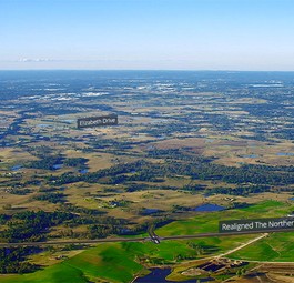 So sieht es heute aus, wo bald der neue Flughafen für Sydney entstehen soll.