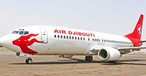 Air Djibouti aircraft: The revived airline took off with a Boeing 737-400.