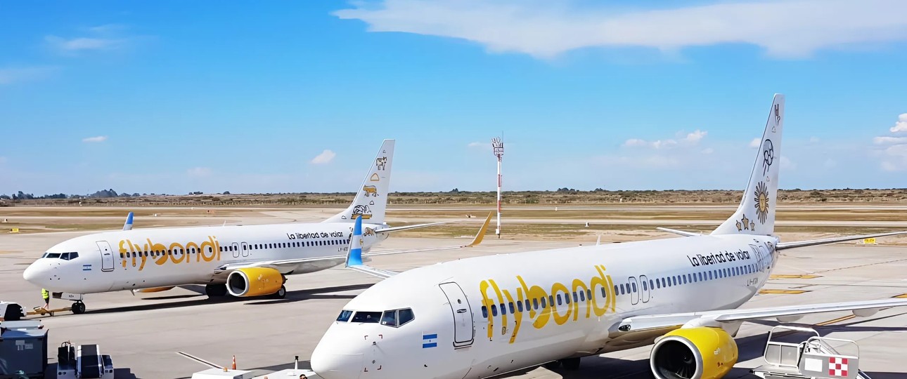 Boeing 737 von Flybondi: Mängel bei der Wartung.