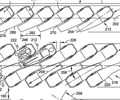 So stellt sich Boeing die Kabine vor: Einige Passagiere müssten dann rückwärts fliegen.