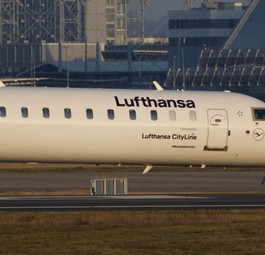 Bombardier CRj von Lufthansa Cityline: Keine Flüge mehr.