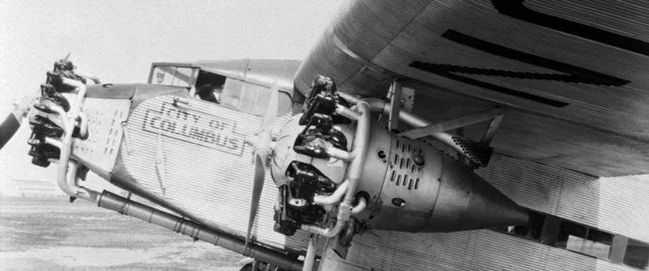 Die Maschine «City of Columbus»: Diese Ford Trimotor wurde unter anderem von Charles Lindbergh geflogen und ist bis heute erhalten gebleiben.