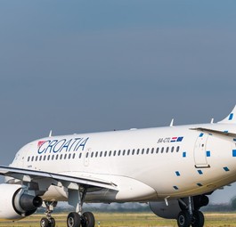 Airbus A319 von Croatia Airlines: Die Modernisierung lässt auf sich warten.