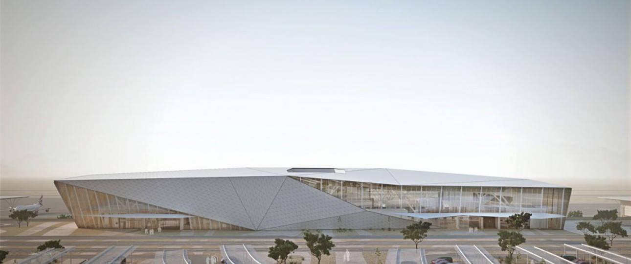 So wird der Flughafen nach der Fertigstellung aussehen.