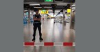 Absperrung in Amsterdam Schiphol: Die Situation wird weiter untersucht.
