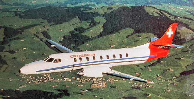 fairchild swearingen metro metroliner crossair
