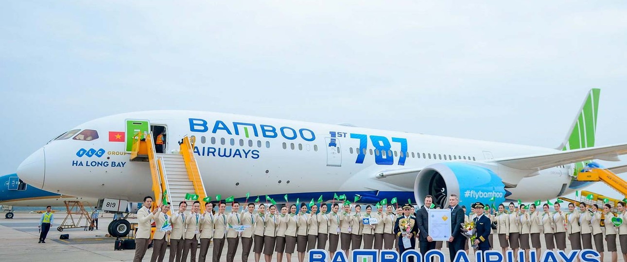 Erste Boeing 787 von Bamboo Airways: Die Airline aus Vietnam plant auch den Kauf von Boeing 777X.