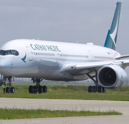Airbus A350 von Cathay Pacific: 12 Flugzeuge bleiben vorerst am Boden.