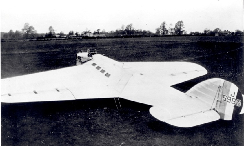 Die Westland Dreadnought war die erste Umsetzung eines Blended-Wing-Body-Fliegers. Sie stürzte allerdings beim Erstflug ab.