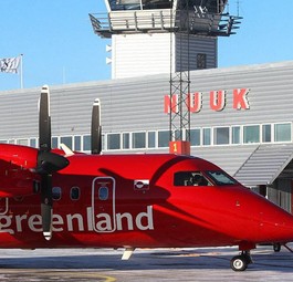 De Havilland Dash 8 von Air Greenland: Die Airline will ihre Flotte vergrößern.