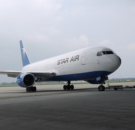 Boeing 767 von Star Air: Künftig werden auch 777 zur Flotte gehören.