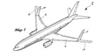 Zeichnung aus den 1990er-Jahren: Boeing sicherte sich ein Patent für einklappbare Flügelspitzen. Damals konnte sich aber kein Kunde dafür begeistern.