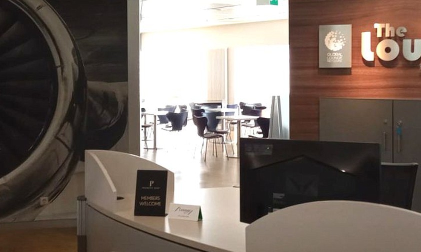 Lounge in Bremen: Jetzt ohne Lufthansa.
