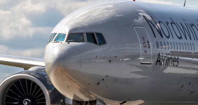 Boeing 777 von Nordwind Airlines: Fliegt eher leer nach Nordkorea.