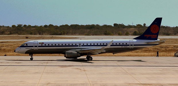 Alte Flieger bald in neuem Gewand: Aus Myanma wird Myanmar National Airlines.