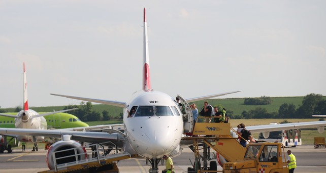 Embraer E195 von Austrian Airlines: Fliegt künftig für Air Dolomiti.