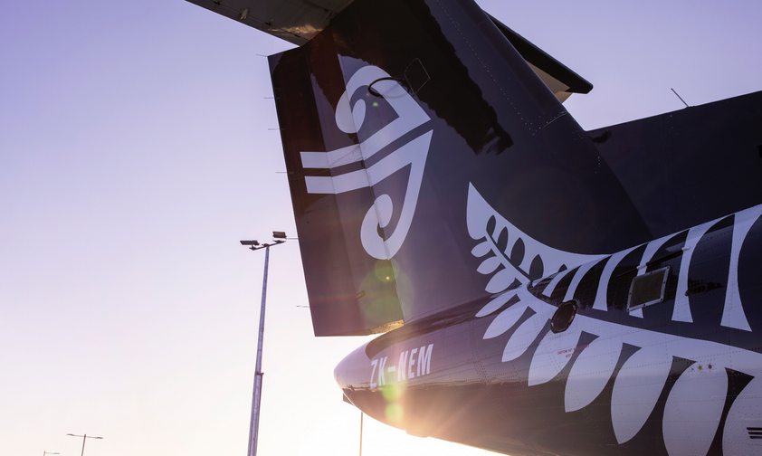 Flieger von Air New Zealand: Nachhaltige Treibstoffe Made in New Zealand - das ist möglich.