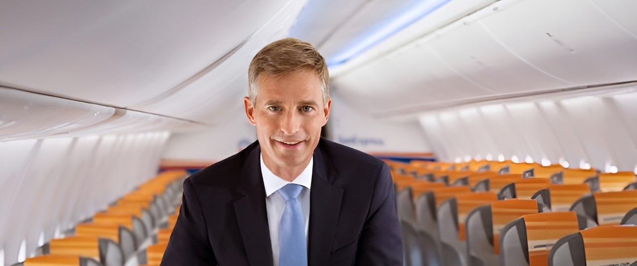 Ma Kownatzki: «Mit dem Flugzeug sind wir sehr zufrieden – leiser, effizienter, rund sechzehn bis 17 Prozent weniger Sprit»