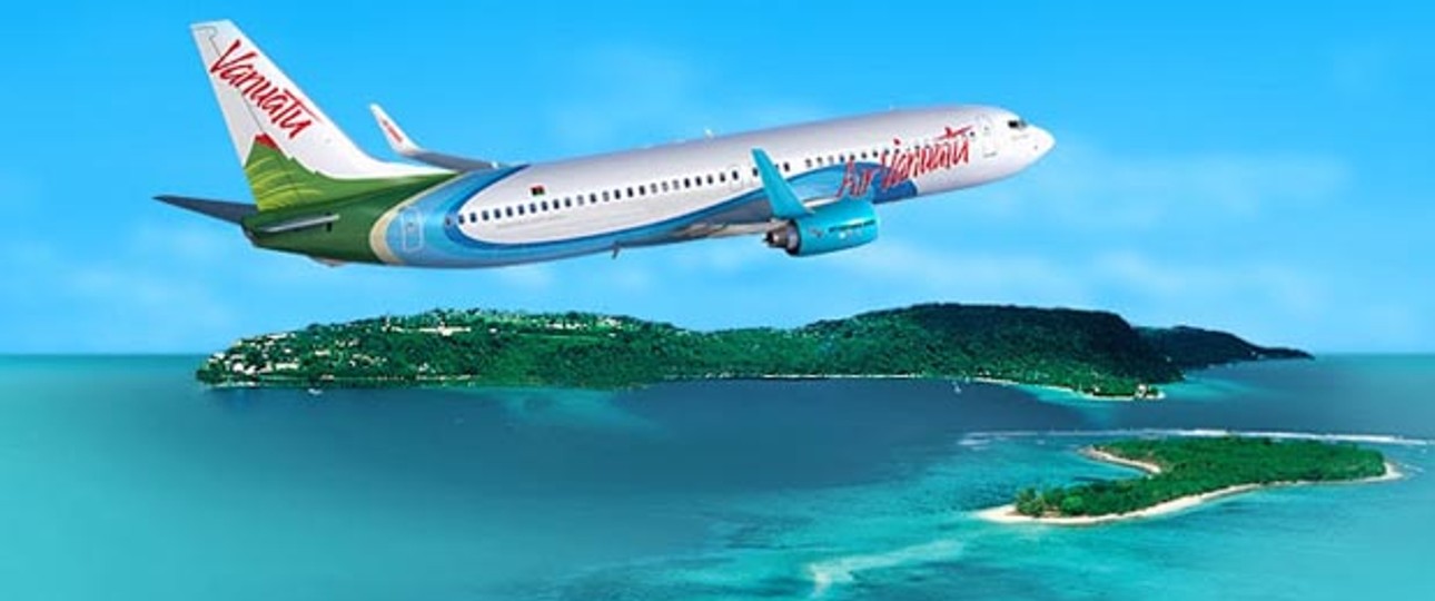 Boeing 737-800 von Air Vanuatu: Der Flieger muss am Boden bleiben.