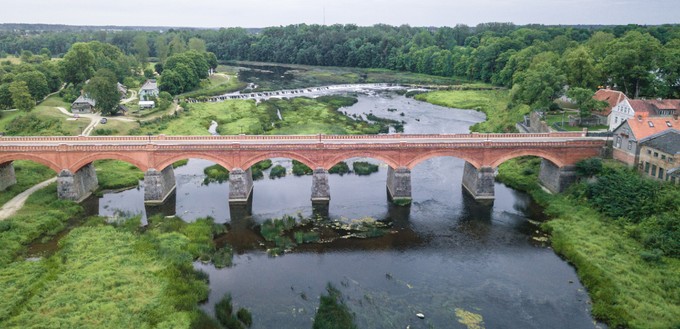 Brücke bei Kuldiga