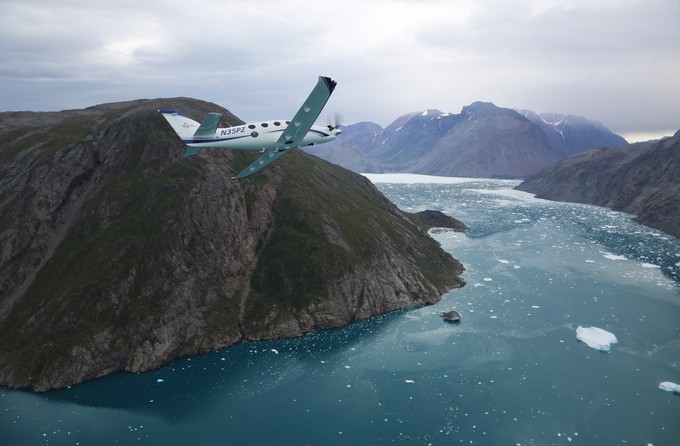 Die E1000 von Epic. Der Turbopropflieger absolvierte seinen Erstflug 2015 und ist derzeit das am weitesten fortgeschrittene Projekt.