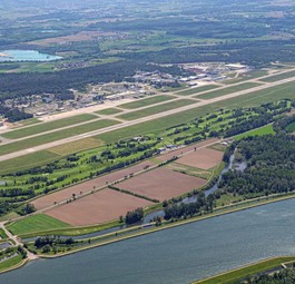 Flughafen Karlsruhe/Baden-Baden: Nichts geht mehr. Oder fast nichts.