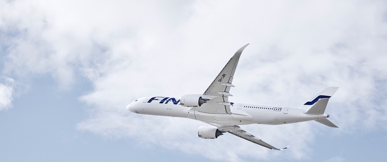 Airbus A350 von Finnair: Bald eigen Musik an Bord.