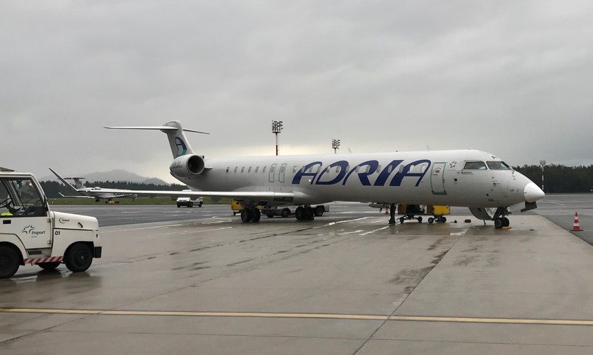 Einstiger Flieger von Adria Airways: Insolvenz seit Herbst 2019.