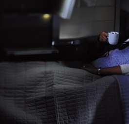 British-Airways-Kabine: Bald bis zum Gate Unterhaltung