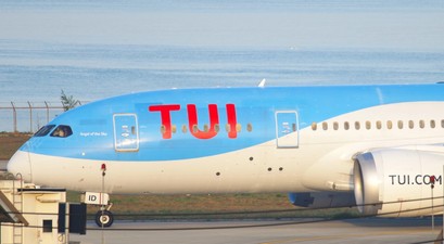 Boeing 787-8 mit dem Kennzeichen G-TUID: Das Flugzeug wird in England zerlegt.