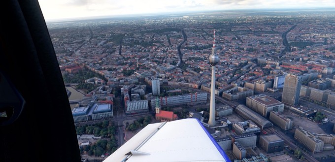 Ein Flug über Berlin...