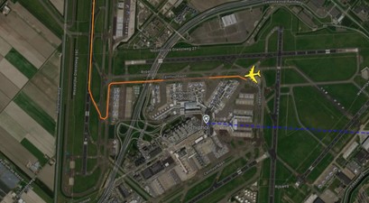 airbus a380 emirates amsterdam schiphol