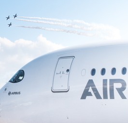 Airbus A350: Der Konzern verkaufte 2019 besser als 2018 - aber nicht sehr viel besser.