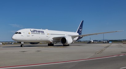 Boeing 787 von Lufthansa: Bald nach Ohio unterwegs. 