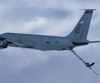 Boeing KC-135 Stratotanker: Über dem Irak abgestürzt.