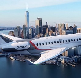 Die neueste Generation: Die Falcon 10X wird nicht vor 2029 ausgeliefert.