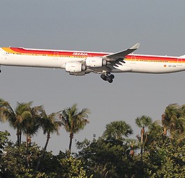 Airbus A340-600 von Iberia: Verschwindet vom Himmel.