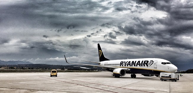 Boeing 737 von Ryanair: künftig auch am Flughafen Luxemburg Findel zu sehen.