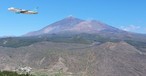Airbus A319 von Lattitude beim Vulkan Teide: Start mit neuem Namen.