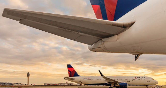 Delta-Flieger in Atlanta: Die Fluggesellschaft suspendierte Piloten.