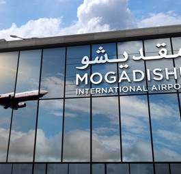 Flughafen Mogadischu: Somalia hat nach 30 Jahren wieder ein Klasse A Luftraum.