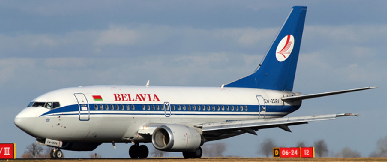 Boeing 737 von Belavia: Die weißrussische Airline betreibt bereits 13 Maschinen diesen Typs.