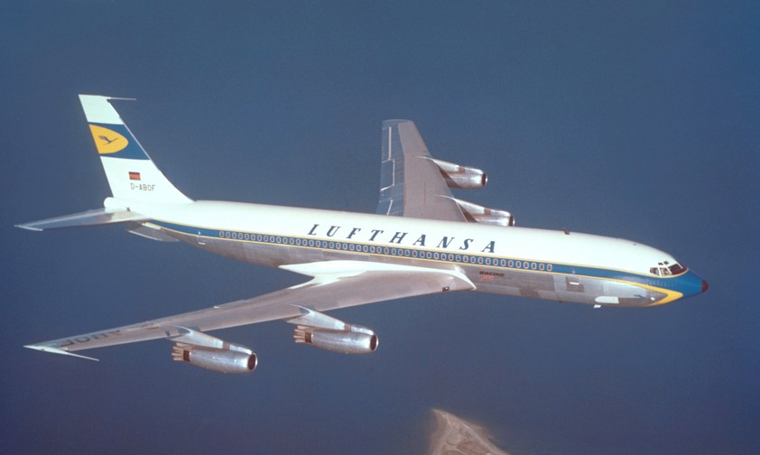 boeing 707 lufthansa 1960