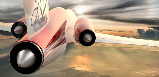 Der Aerion AS2 kann Mach 1,5 erreichen, die Langstreckengeschwindigkeit ist aber 1,4. Bei gewissen Bedingungen verspricht der Hersteller bei Mach 1,2 einen Flug ohne Überschallknall.